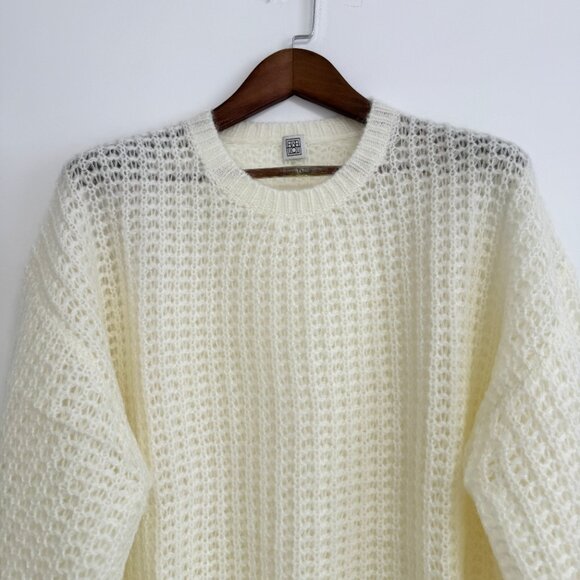 Toteme Mohair and wool-blend sweater - Picture 6 of 12